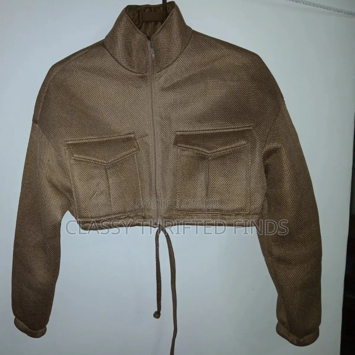 Cropped Puffer Jacket