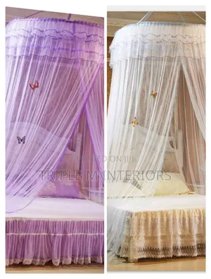 Premium Round Mosquito Net for Queen Bed – Fine Mesh Protection