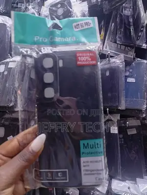Silicone Phone Case Designed for the Infinix Hot 60 Pro+ Smartphone.