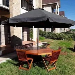6 Foldable Chairs+Umbrella+Table