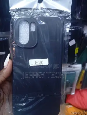 Silicone Back Cover Case Designed for the Oneplus 15r Smartphone.