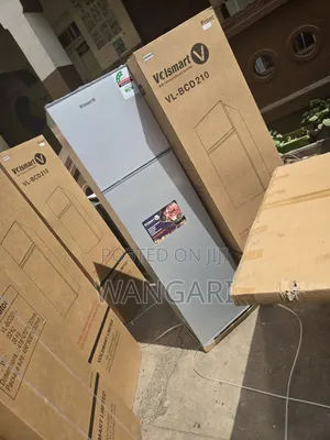 Volksmart 210litres Fridge Double Door