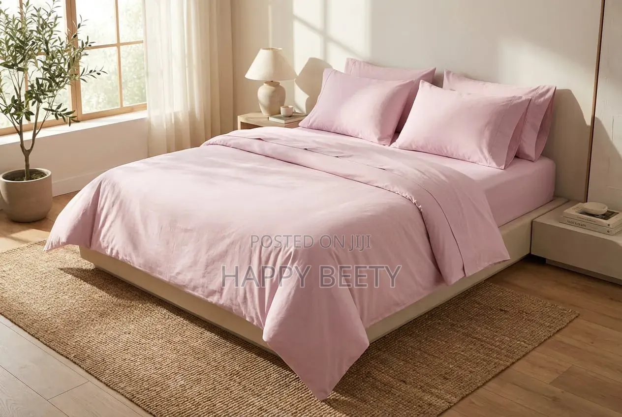 *6pcs Flat Pure Cotton Bedsheets*