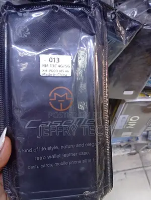 Wallet Leather Case Is Designed to Fit the Xiaomi Redmi 13c and Poco