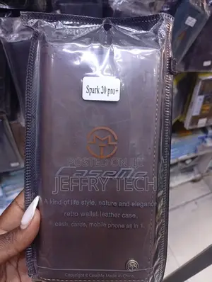 Retro Wallet Leather Case Designed for the Tecno Spark 20 Pro+.