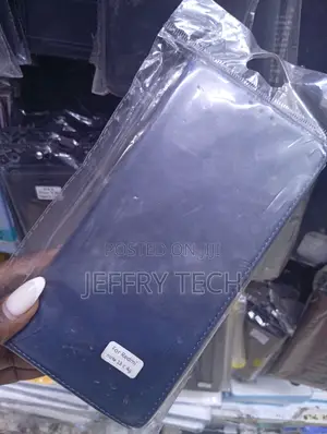 Blue Leather Flip Wallet Case Designed for the Redmi Note 13c 4g,.