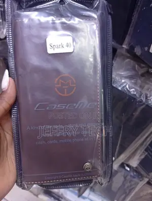 Wallet Leather Case Designed for the Tecno Spark 40