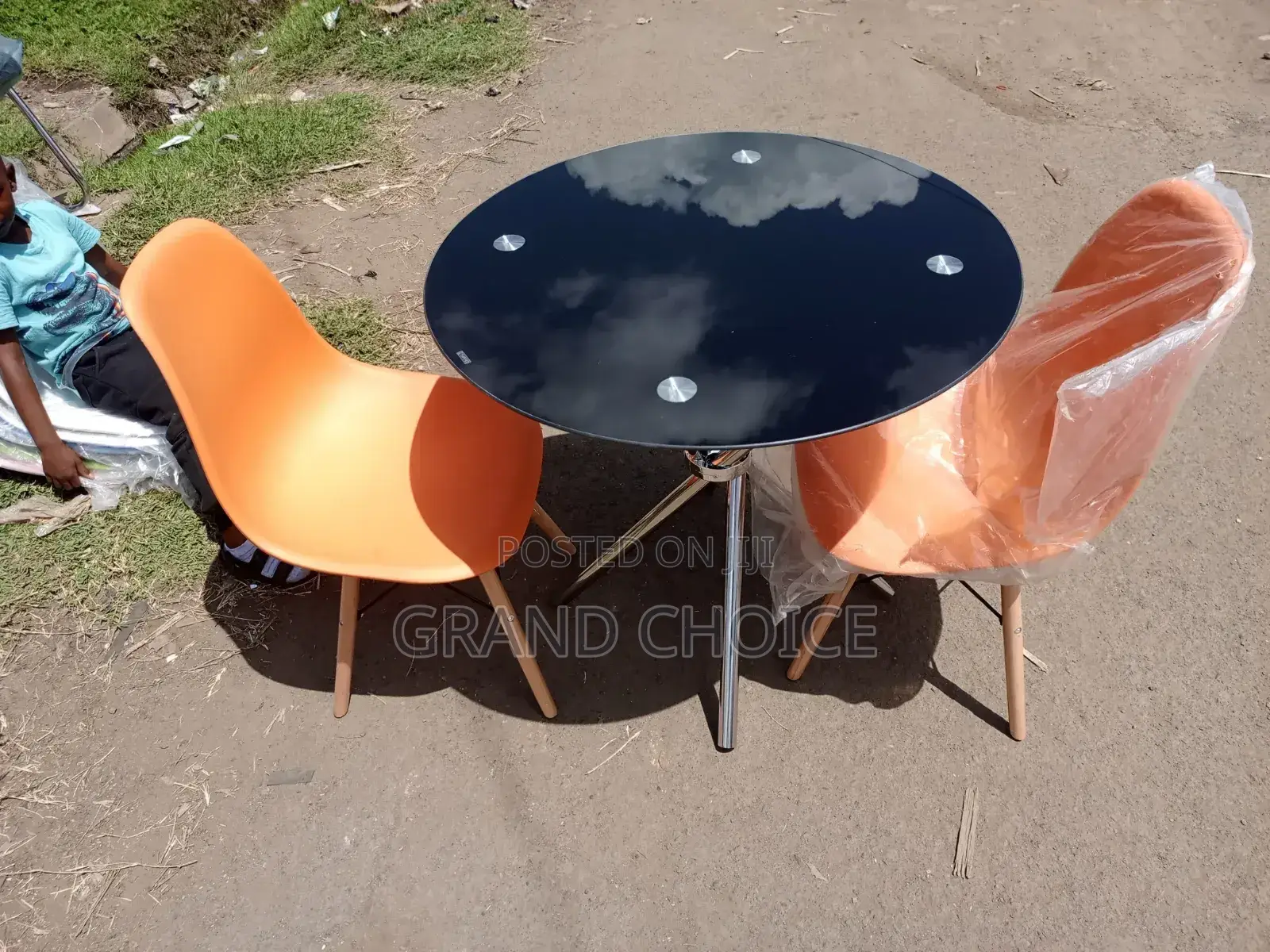 2 Seater Dining Table With Eames Chair