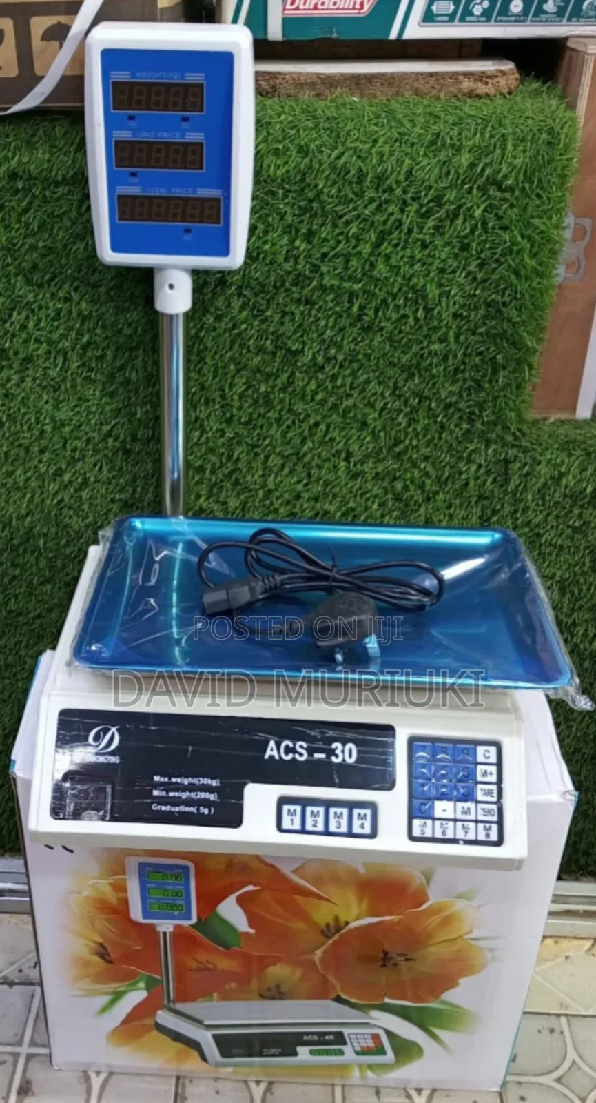 40kg Digital Weighing Scale With Arm.
