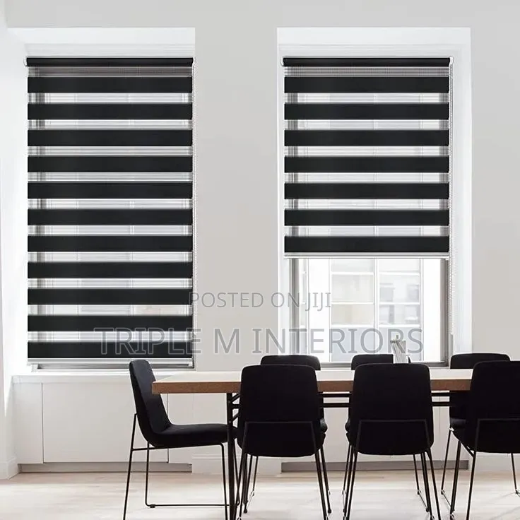 Neat Window Finish With Professional Zebra Blinds
