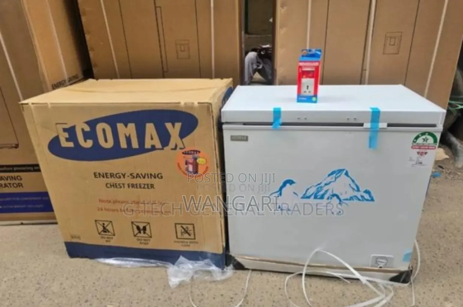 With Guard Ecomax 169l Freezer