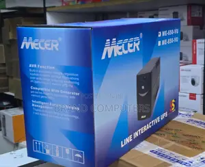 Mecer 650va Line Interactive Ups (Me-650-Vu) | 650va/360w | Avr