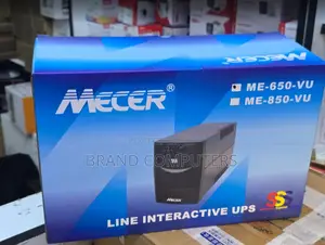 Mecer 650va Ups | Interactive 360w Ups With Avr (Me-650-Vu) 3 Ports