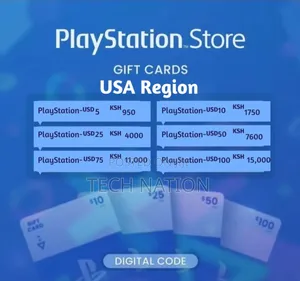 Playstation Gift Cards–Us /Uk /Saudi /Sa Region–Digital Code