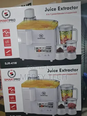Smartpro Juice Extractor (Sjr-41w )4 in 1
