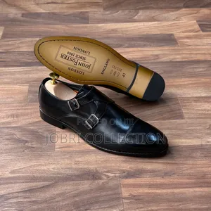 Double Buckled John Foster Official Shoes