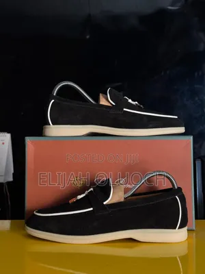 Quality Leather Loafers Shoes(Loro Piana)