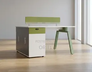 Office Workstation : 2-Seater Office Minimalist Workstation