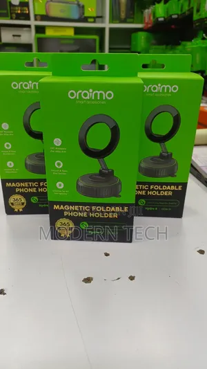 Oraimo Hydra 6 Magnetic Foldable Car Mount – Dashboard Phone Holder