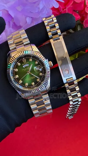 Stainless Steel Rolex X Bracelet Watch Combi