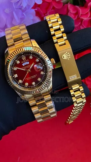 Brand New Rolex X Braclet Non-Fade Watch Set