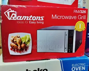 Ramtons Microwave Grill (Rm/326) – Brand New With Warranty