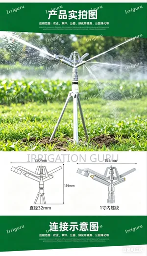 Metal Rocker Sprinkler