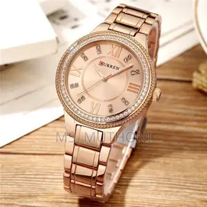 Quartz Curren Ladies Wrist Watch  ( Silver, Gold , Rose Gold )