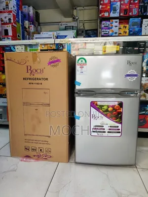 Roch Double Door Fridge 85l