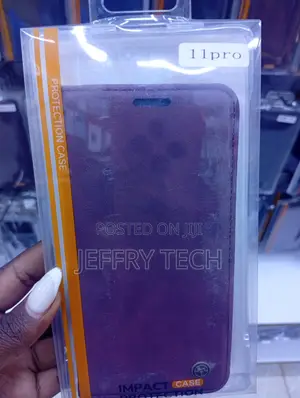Flip Wallet Protective Case Designed for the iPhone 11 Pro.