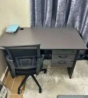 Office Chair and Desk