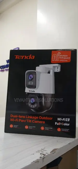 Ch-10 Tenda Dual-Lens Outdoor Camera