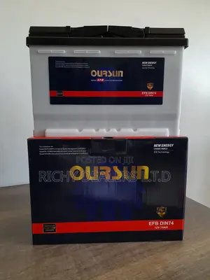 Oursun Din74mf (12v/74ah) Start Stop Car Battery