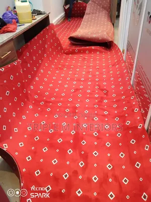 Vip Wine Red Decorative Underlay | Sophisticated Room Appeal