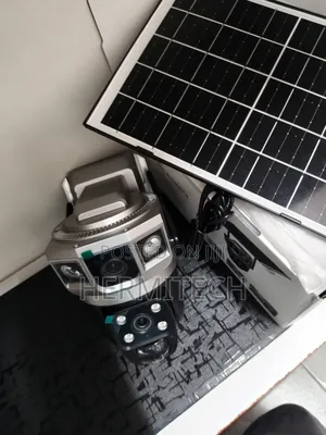 Dual Lens CCTV Solar Powered Wifi Wireless Network Camera
