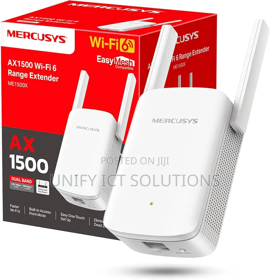 Mercusys Me60x | Ax1500 Wi-Fi 6 Range Extender