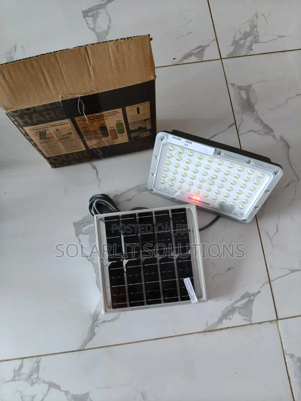 All Weather Dican 4 200w Flood Light – Durable Led Security Light