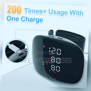 Wrist Electronic Rechargeable Sphygmomanometer Blood Pressure