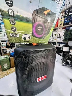 CSN 802 8 Inch, Rechargeable Speaker With 2 Microphones, Bt/Usb