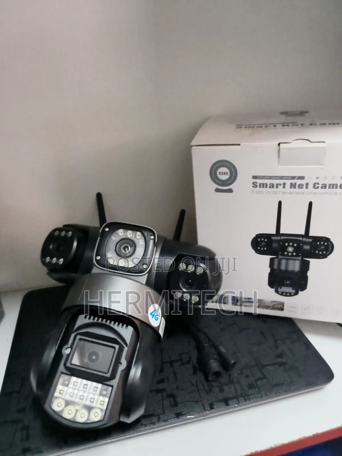 V380 Triple Lens 4g CCTV Electric Power Use