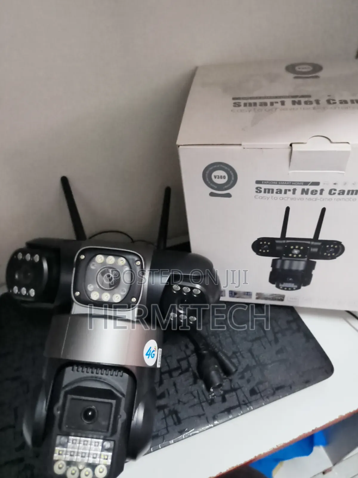 V380 Triple Lens 4g CCTV Electric Power Use