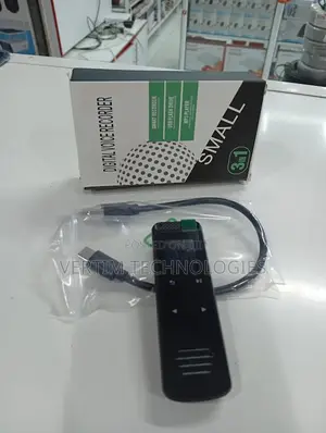 Inbuilt Rechargeable Battery Touch Screen Digital Audio Sound Recorder