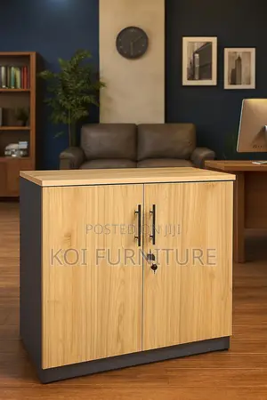 Office Cabinet; Two Doors Wooden Executive Thickened Credenza