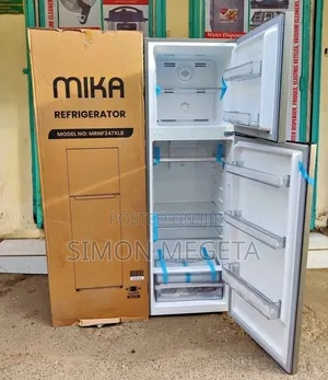 Brand New Mika 247l Fridge – Big Space, Low Power Consumption!