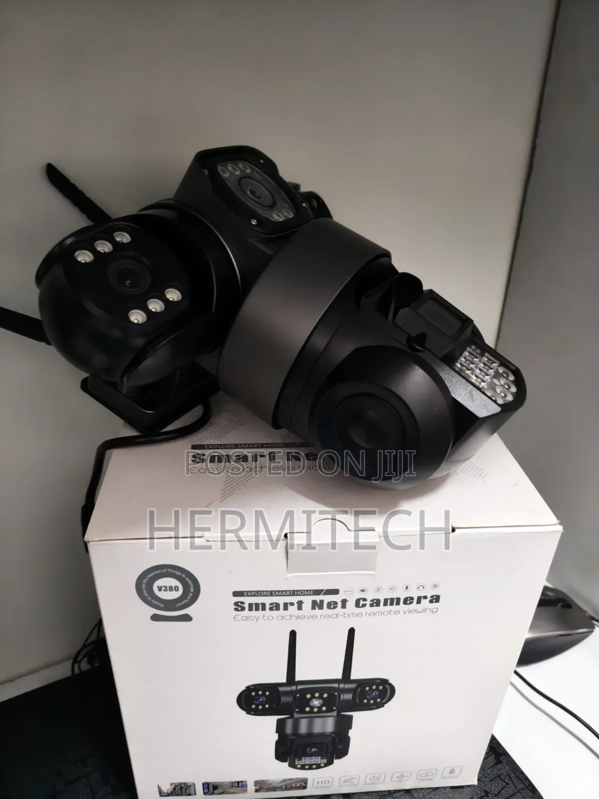 Triple Lens CCTV Electric Model 4g Sim Card Type