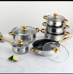 12 PCS Zeng Stainless Steel Cookware Set