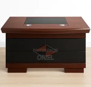 Modern Office Desk : 1.4m Corporate Office Staff Desk
