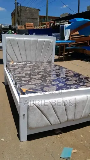 Linen Upholstered Bed