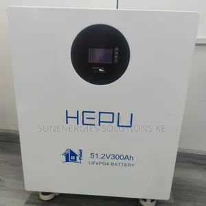 15.38kwh 51.2v 300ah Hepu Lithium Battery