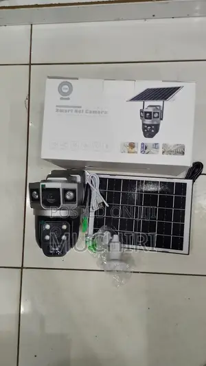 Dual Lens 3 Screens V380 Solar Powered V380pro App Cameras